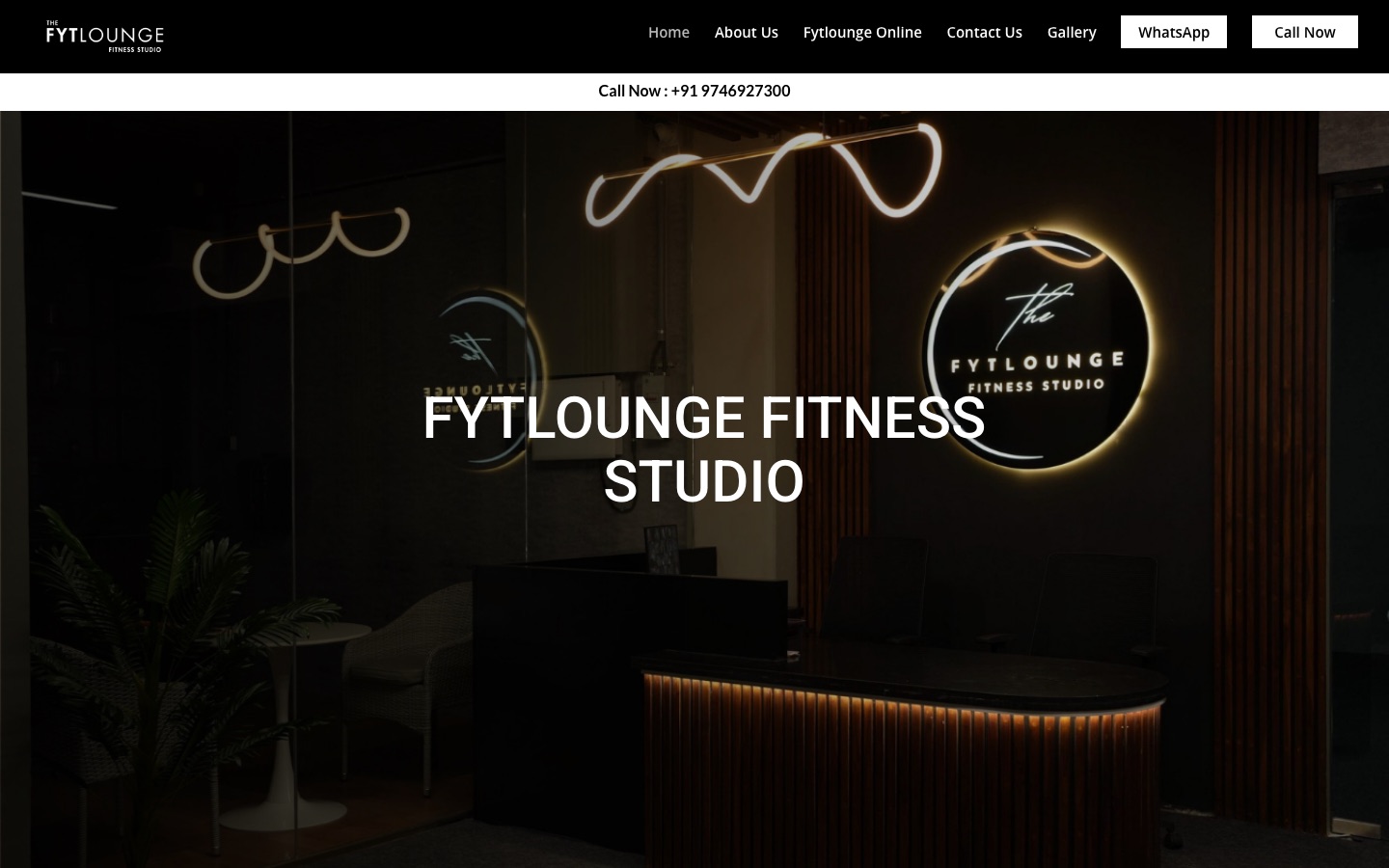 fytlounge.com — live homepage