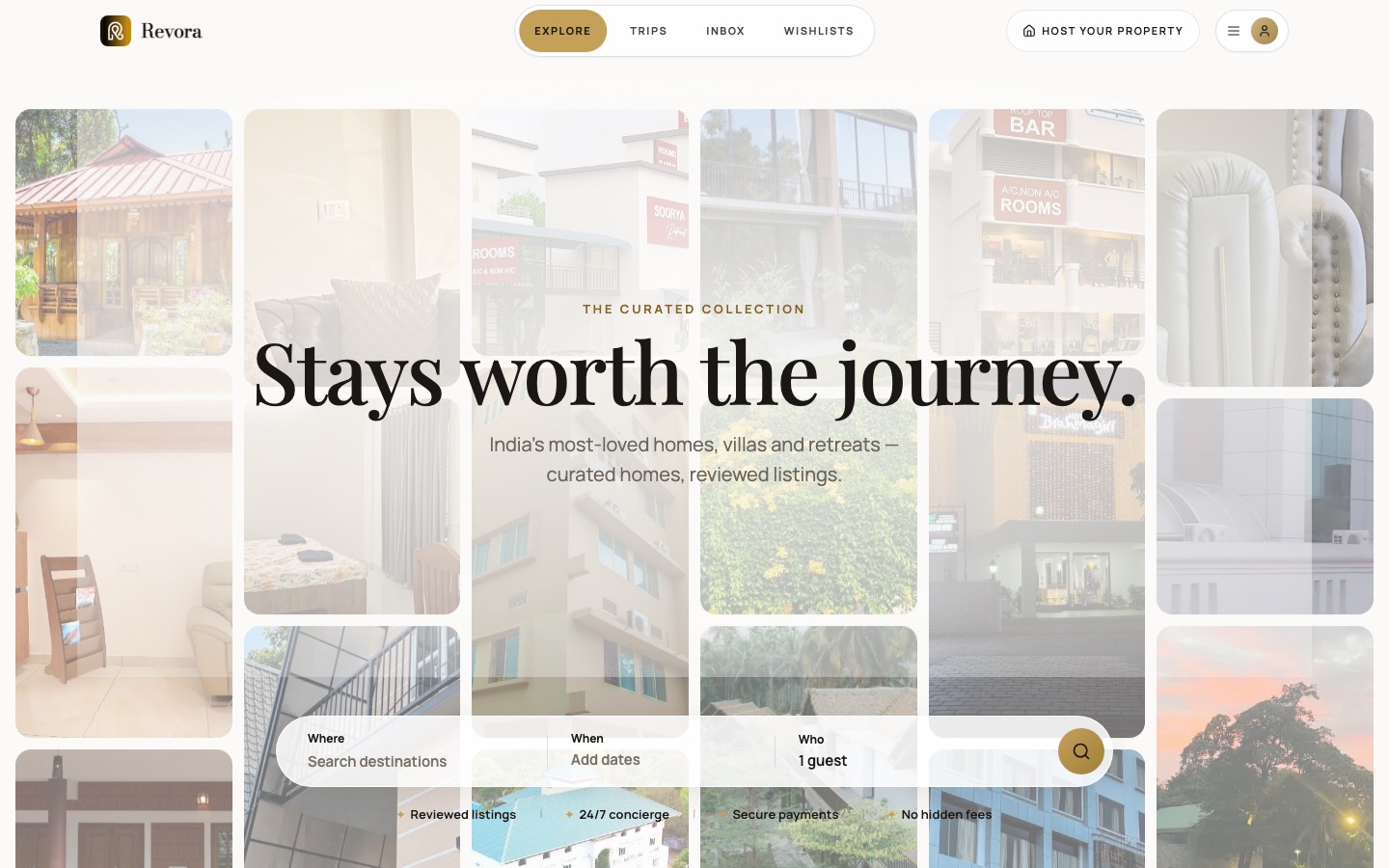 therevora.net — live homepage